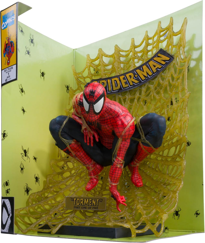 Marvel Collectible 12" Statue 1/6 Scale Posed - Spider-Man #1 Gold Label