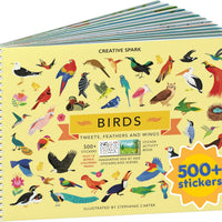 Cupkin Bird Coloring & Sticker Activity Book | 500+ Stickers