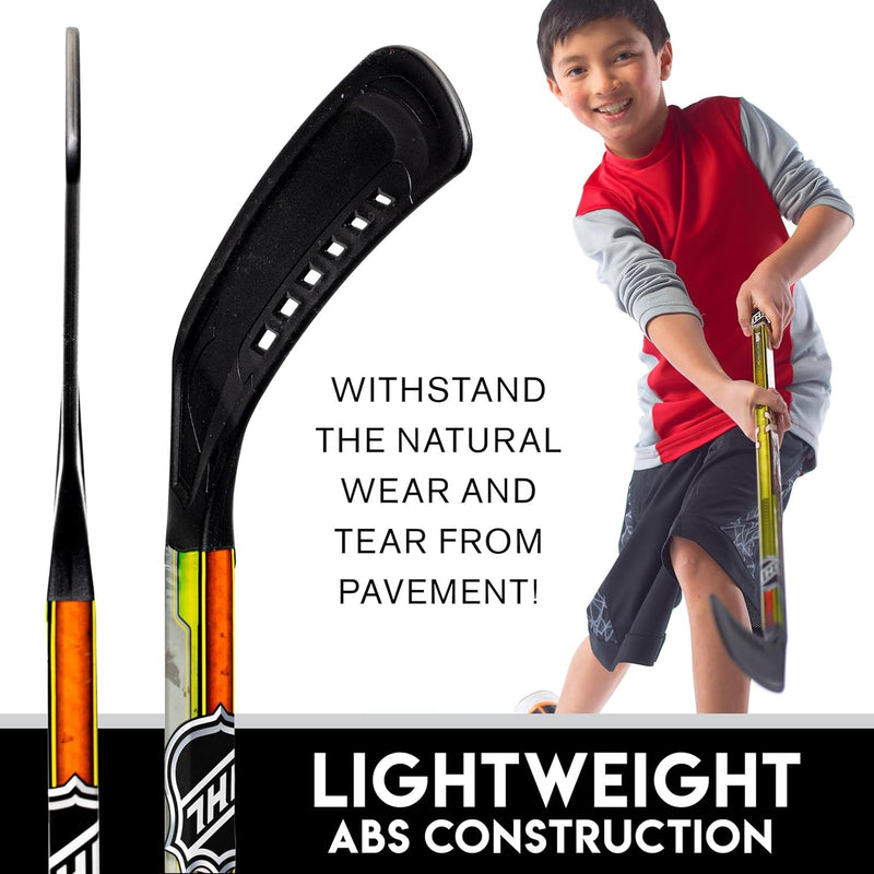 Franklin Sports NHL Kids Street Hockey Stick Set