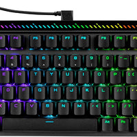 ASUS ROG Falchion Ace 75 HE Wired Analog/Hall Effect Gaming Keyboard – 75% TKL, USB, Hot Swappable HFX V2 Magnetic Switch, Rapid Trigger, 8KHz Polling, ABS Keycap, Carry Case, Web-based Config - Black