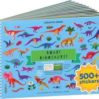 Cupkin Dinosaur Coloring & Sticker Activity Book | 500+ Stickers