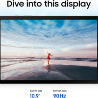 Samsung Galaxy Tab S10 Lite, 6GB RAM, 128GB, Long Battery Life, 10.9” LCD, S Pen for Note-Taking, Exynos 1380, Circle to Search, AI Tools, Gray