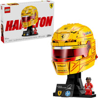 LEGO Editions Scuderia Ferrari HP Lewis Hamilton Helmet - Building Set for Teens, Ages 14+ - Collectible F1 Display - Bedroom or Home Office Decor - Gift for Racing Fans - 43022