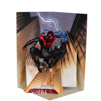 McFarlane Toys Marvel Spider-Man Escala 1:10 con Escena (Miles Morales: Spider-Man #1)