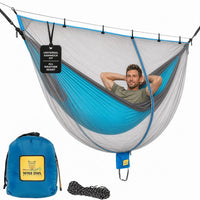 Wise Owl Outfitters Hammock Bug Net – Mosquito Net for Hammock, Lightweight Bug Netting for Camping, Hiking, Backpacking