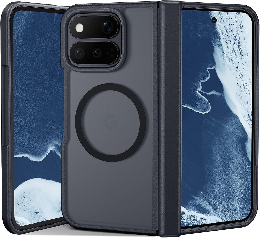 FNTCASE for Google Pixel 11 Pro Fold Case Matte with Hinge Protection