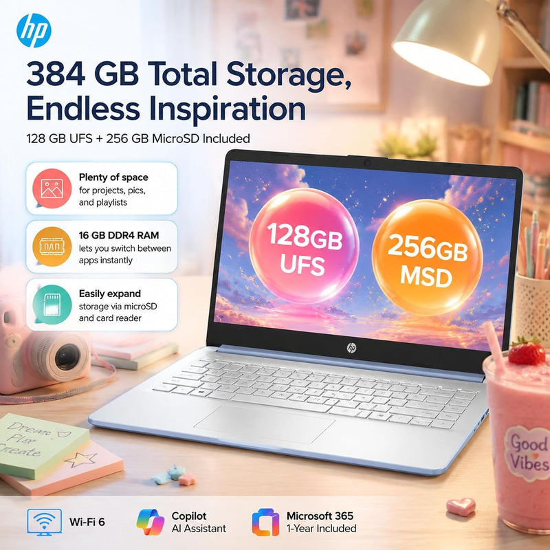 📚✨ La laptop ideal para estudiar, crear y avanzar: HP Laptop