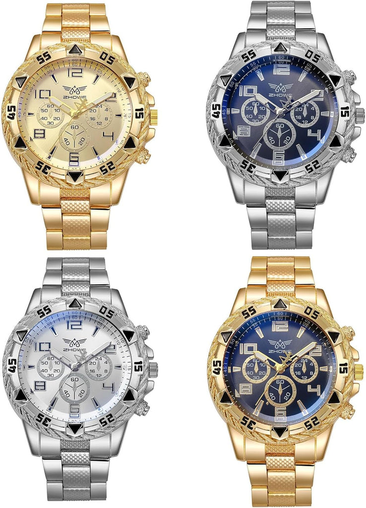Mega oferta, Dacdyi 4 pcs Classics Business Watch Wholesales Analog