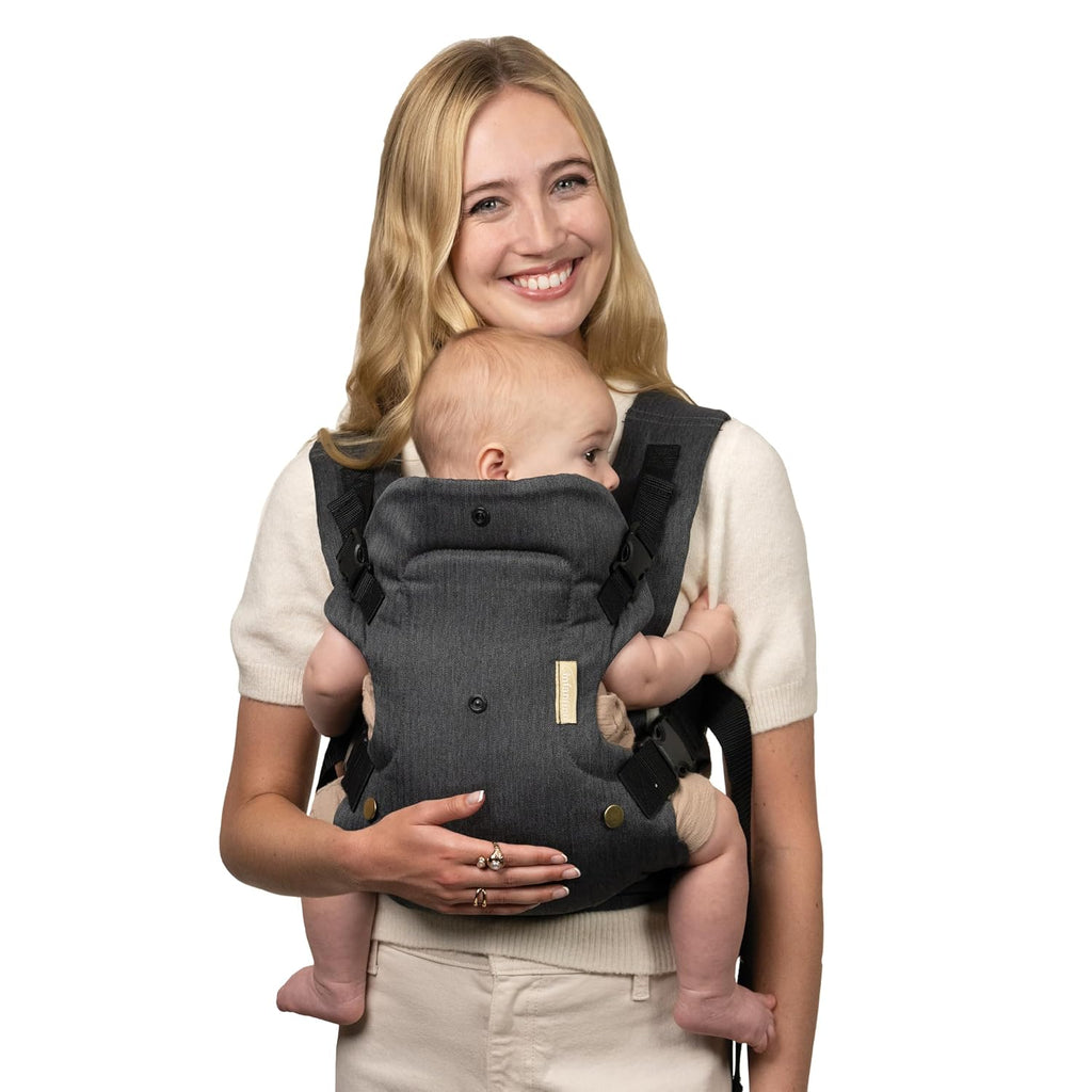 Infantino Flip Luxe 4 en 1 Portabebés Ergonómico Onyx