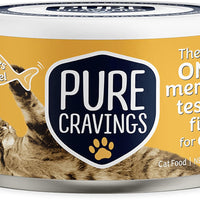 Pure Cravings Wet Cat Food Canned Mackerel and Sardine Cutlets in Gravy, Every Catch is Mercury Tested, Moist Can Fish f