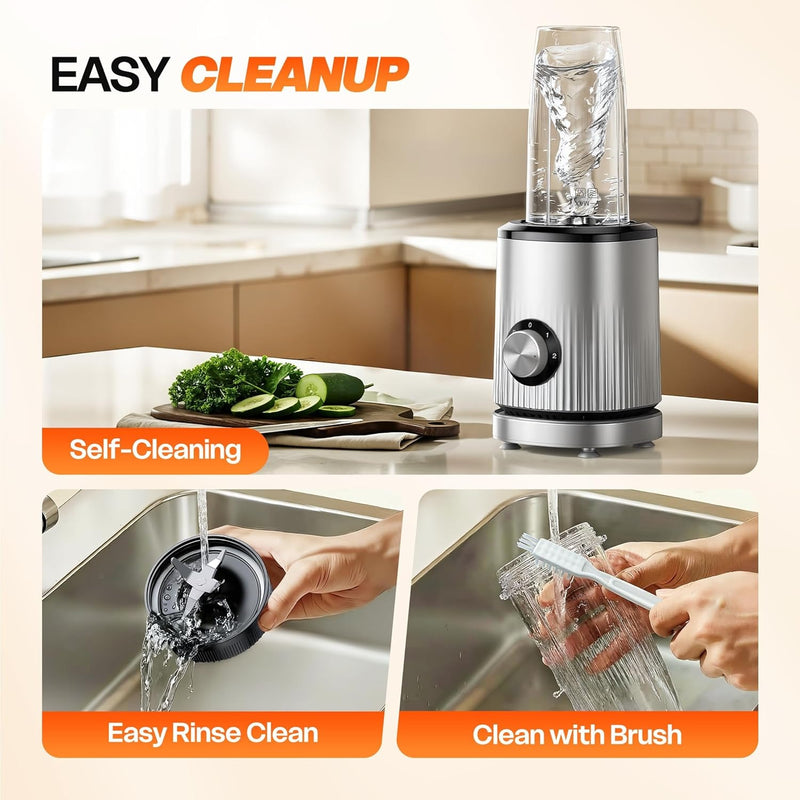 turelar Blender for Smoothies Portable Personal Blender