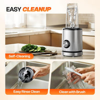 turelar Blender for Smoothies Portable Personal Blender