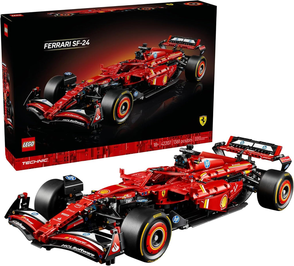 LEGO Technic Ferrari SF-24 F1 Model Car Kit - Building Set