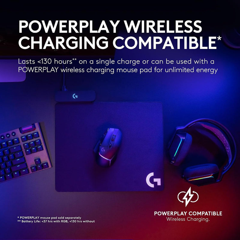 Logitech G502 X Plus Wireless RGB Gaming Mouse - Black