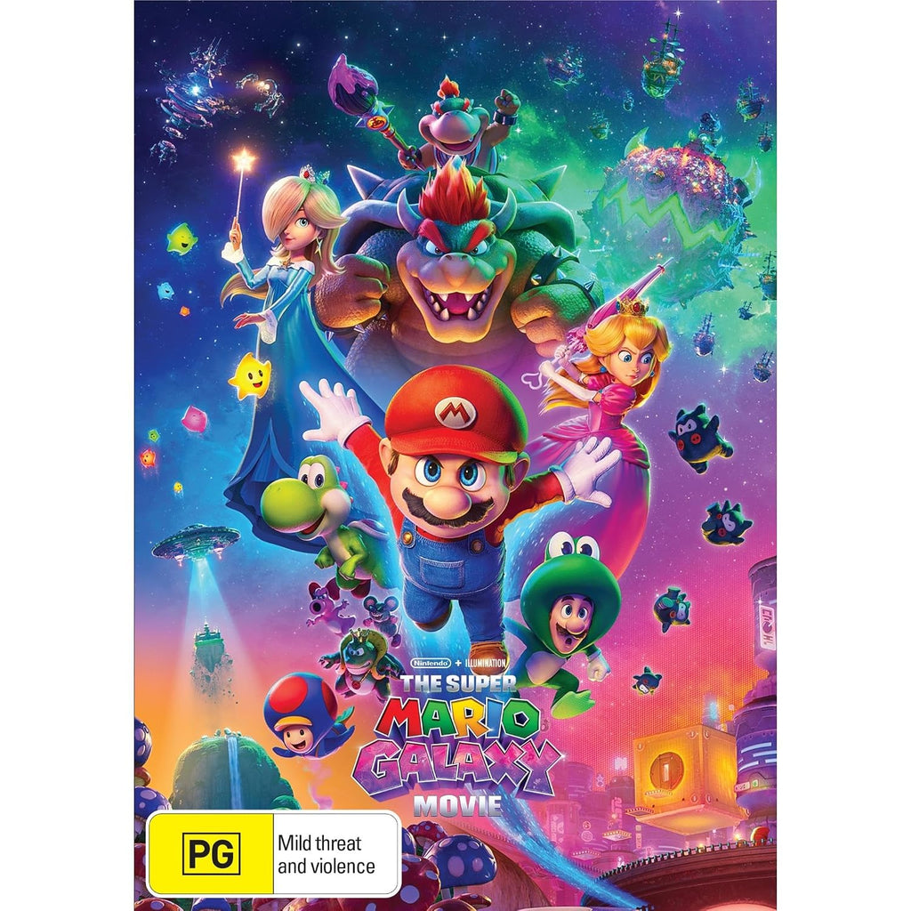 The Super Mario Galaxy Movie DVD | Region 4 & 2 (Australia)