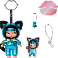 Bratziez Tokyo a Go-Go Seriez Plush Blind Box with Charm Clip and Accessory, Collectible Characters
