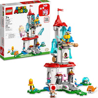 LEGO Super Mario Cat Peach Suit and Frozen Tower Expansion Set 71407 Building Toy Set for Kids, Boys, and Girls Ages 7+ (494 Pieces)