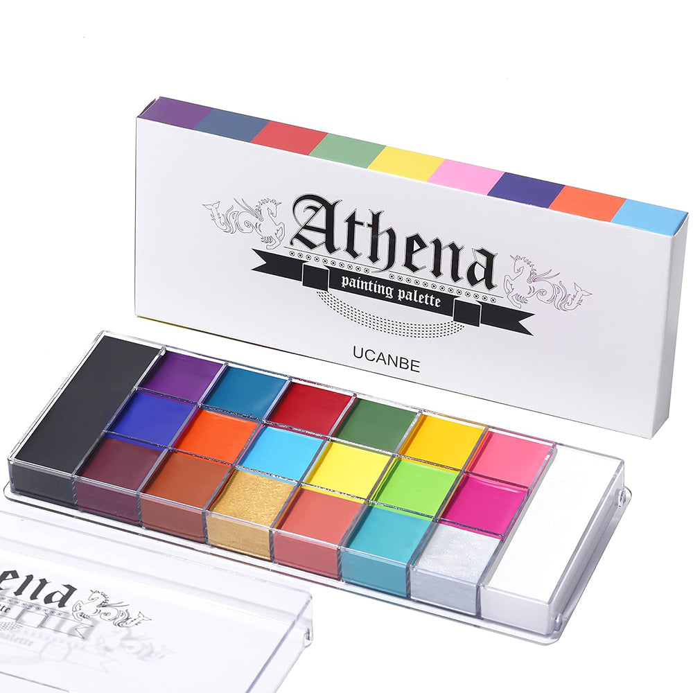 Estuche de pintura facial y corporal al óleo - Athena