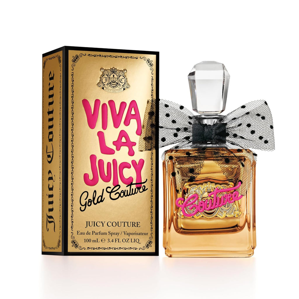 Juicy Couture Viva La Juicy Gold Eau de Parfum, Women's Perfume, 3.4 fl oz - 1.0 Fl Oz