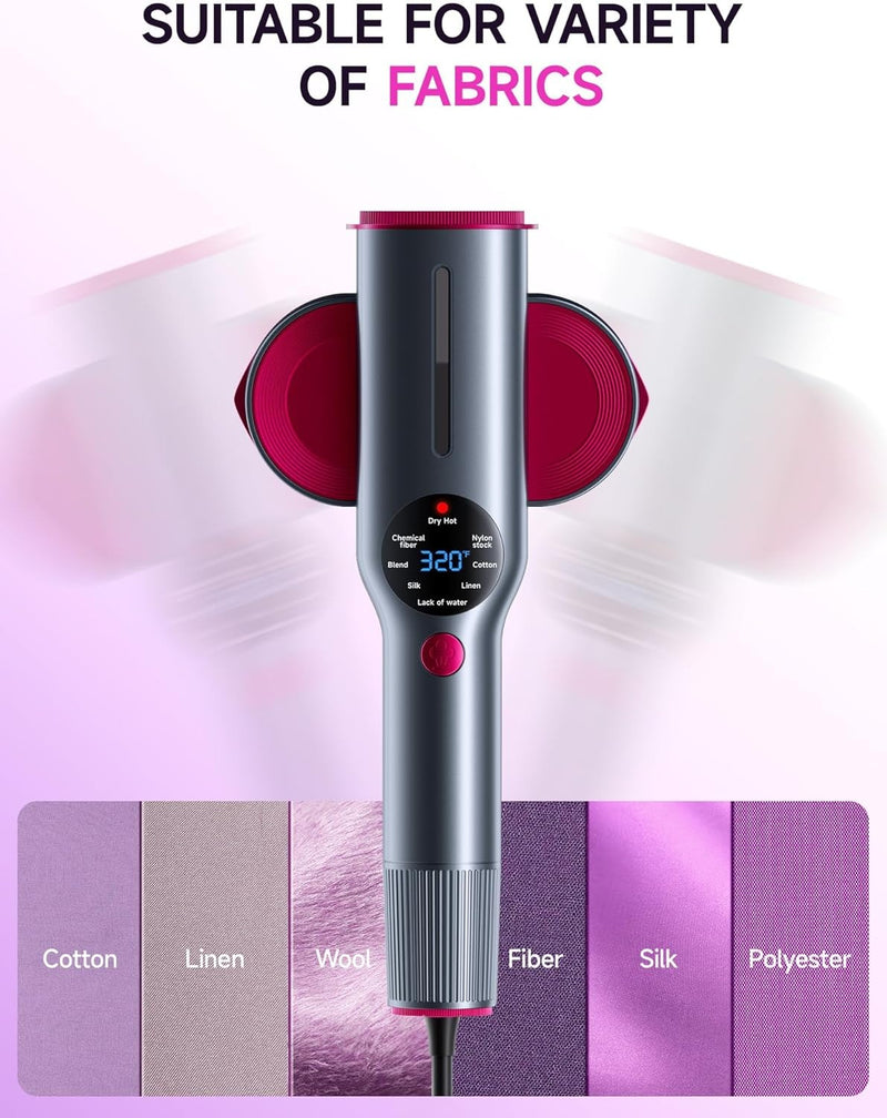 DRFLASH Plancha y vaporizador 2 en 1 para ropa