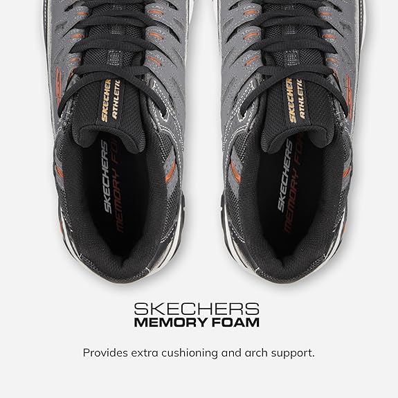 Skechers Afterburn M. Fit Charcoal Gray