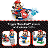 LEGO Super Mario: Mario Kart – Interactive Mario & Standard Kart Building Toy