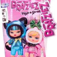 Bratziez Tokyo a Go-Go Seriez Plush Blind Box with Charm Clip and Accessory, Collectible Characters
