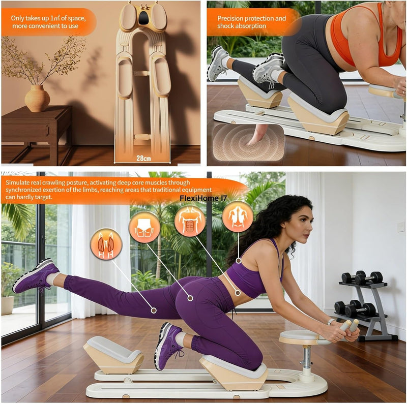 Máquina de ejercicios para gimnasio en casa con torsión y estiramiento de columna