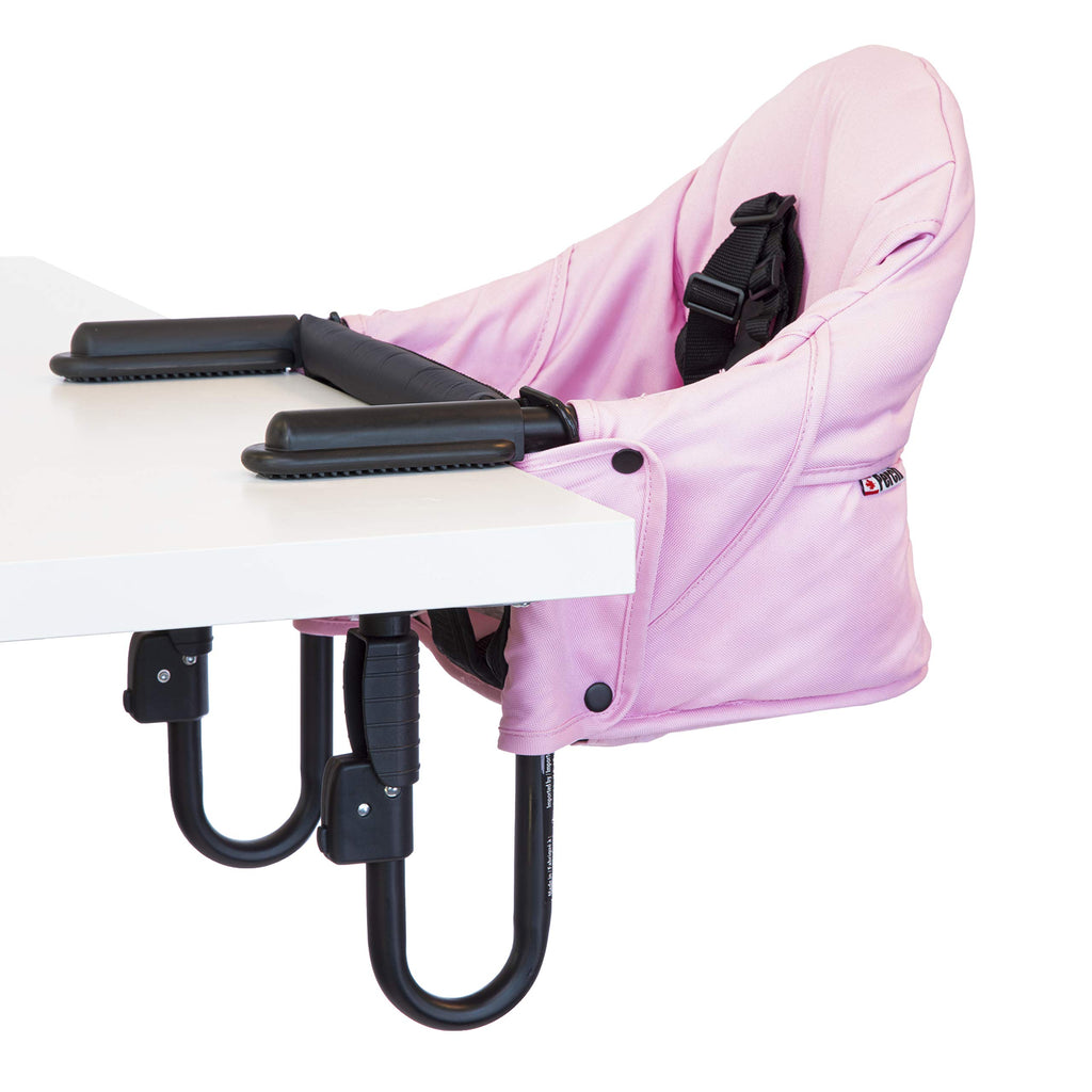 guzzie+Guss Perch Clip On Table Chair – Easy and Secure Setup for Travel (Including Restaurants, Picnics), at Home (Kitc
