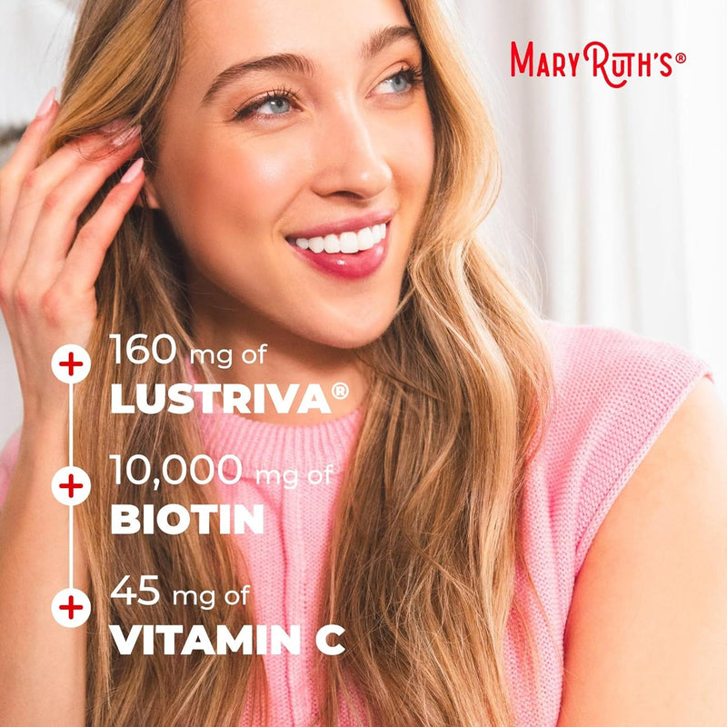 MARYRUTH'S Multivitamínico + Gomitas para el crecimiento del cabello