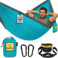 Hamaca de camping Wise Owl Outfitters – Hamaca portátil de hasta 227 kg
