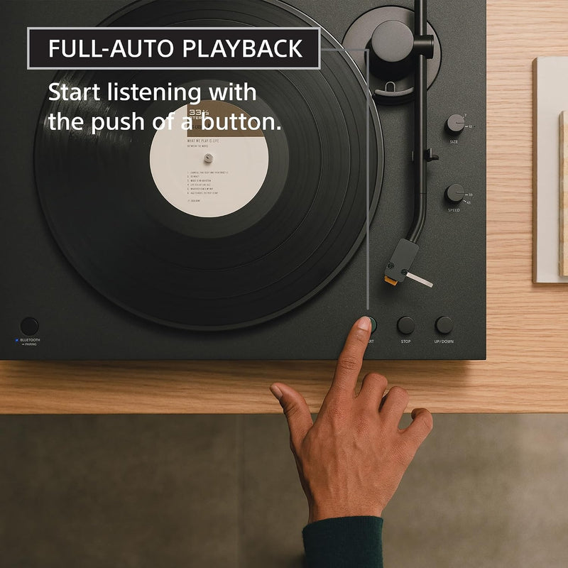 Sony PS-LX5BT Premium Wireless Bluetooth Turntable with Full Auto Playback