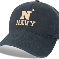 Legacy NCAA Officially Licensed Baseball Hat, Navy Midshipmen, Lightweight Cap for Men & Women, Relaxed Twill Adjustable