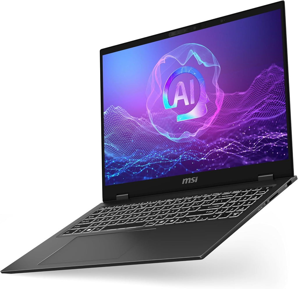 MSI Prestige 16 AI+ Evo 16" UHD+ OLED Laptop: Intel Ultra 7-256V, Intel Arc Graphics, 16GB DDR5, 1TB NVMe SSD, HDMI, Wi-Fi 7, Win 11 Home: Stellar Gray B2VMG-059US