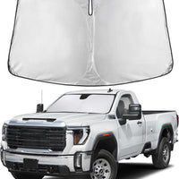 EcoNour Windshield Sunshade for GMC Sierra 1500 2500 3500 2019-2025, 2026