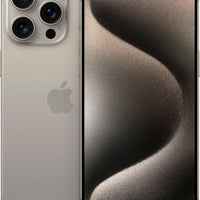 Apple iPhone 15 Pro Max, 256GB, Natural Titanium - Unlocked (Renewed)