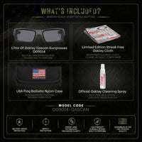 Oakley Standard Issue SI GASCAN USA FLAG Collection Military Grade