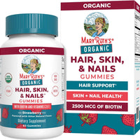 MARYRUTH'S Organic Hair Skin and Nail Vitamins, Ages 14+, Skin Care, 60ct