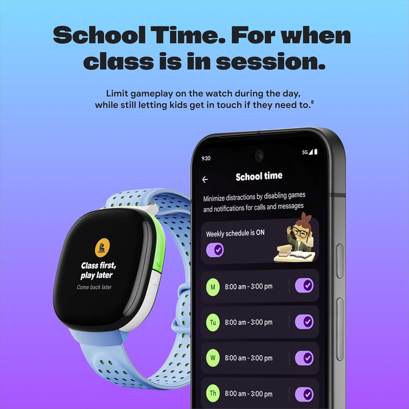 Fitbit Google Ace LTE - Kids Smartwatch with Call