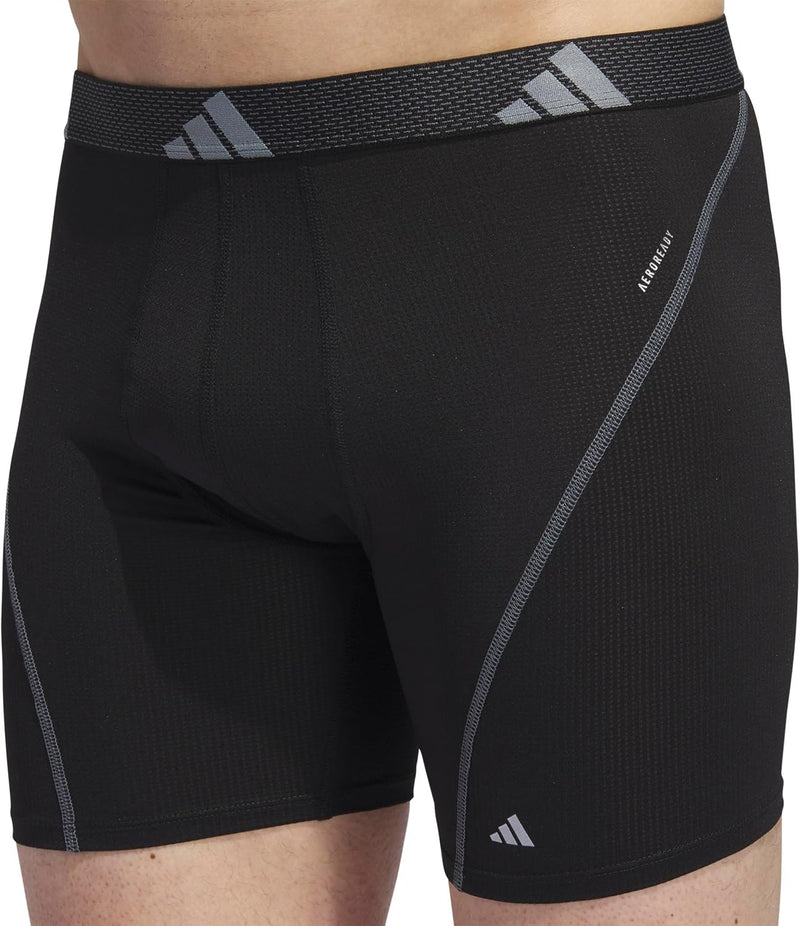 adidas Men's Performance Boxer Brief Underwear 3-Pack