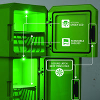 Ukonic Minecraft Legends Creeper Mini Fridge 8L