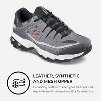 Skechers Afterburn M. Fit Charcoal Gray