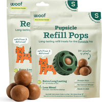 WOOF Pupsicle Chicken Refill Pops Dog Treats, Small, 10 Count, 2 Pack