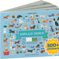 Cupkin Hello Dogs Coloring & Sticker Activity Book | 500+ Stickers
