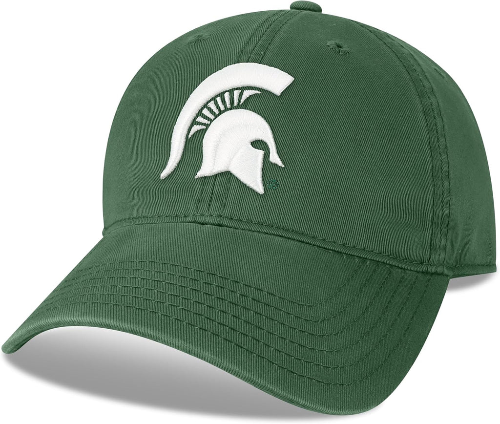Legacy NCAA Officially Licensed Baseball Hat, Michigan State Spartans, Lightweight Cap for Men & Women, Relaxed Twill Ad