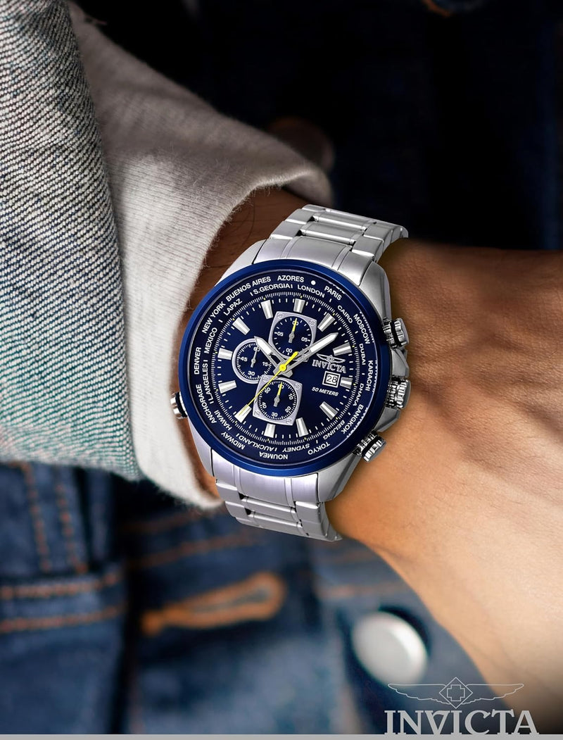 Invicta Aviator Men 50mm Quartz