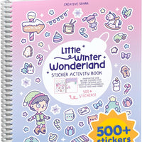 Cupkin Winter Wonderland Coloring & Sticker Activity Book | 500+ Stickers