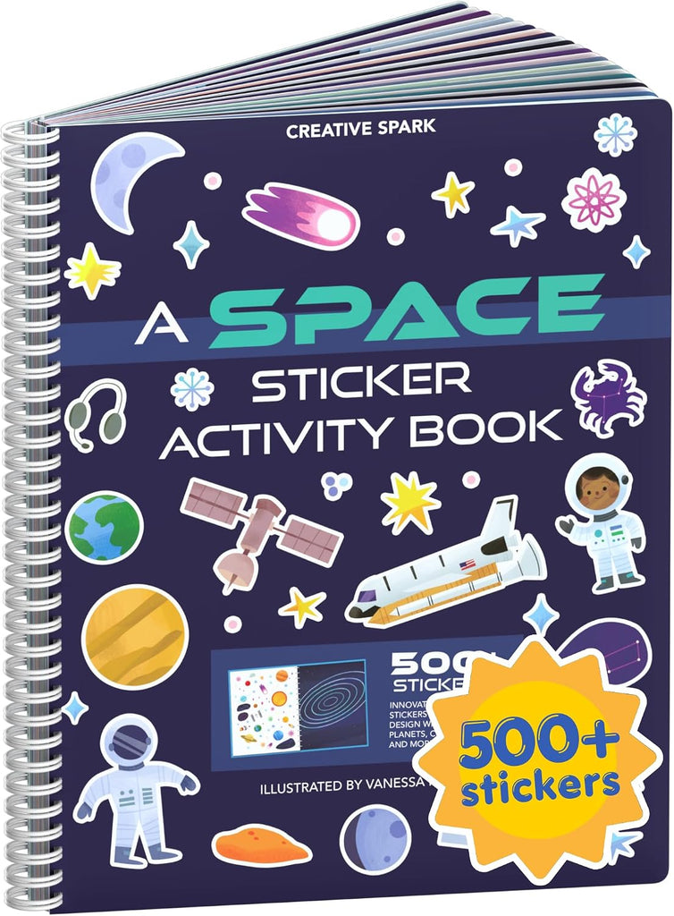 Cupkin Outer Space Coloring & Sticker Activity Book | 500+ Stickers