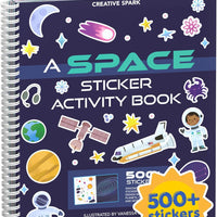 Cupkin Outer Space Coloring & Sticker Activity Book | 500+ Stickers