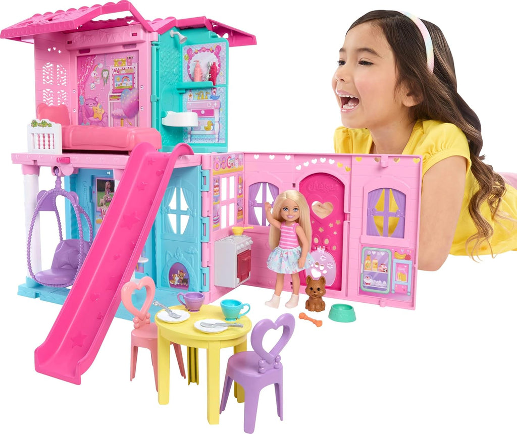 Barbie Chelsea Toy Dollhouse and House Accessories